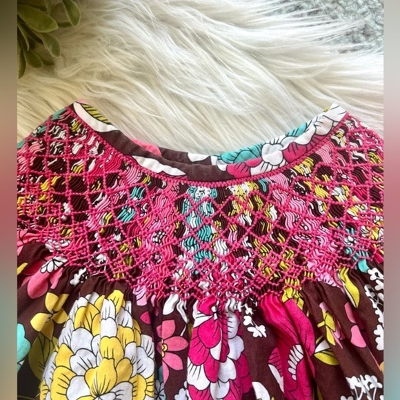 Smocked Dress with Ric-Rac Trim (24 Months) - Picture 3 of 4